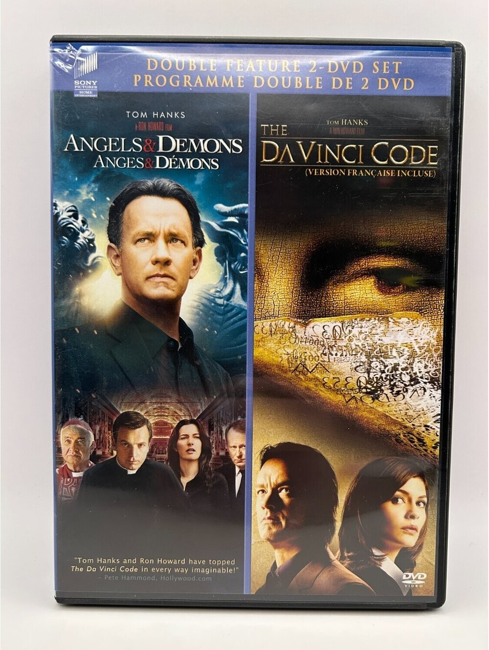 Angels & Demons DVD Double Feature Tom Hanks 2000s Mystery & Ron Howard